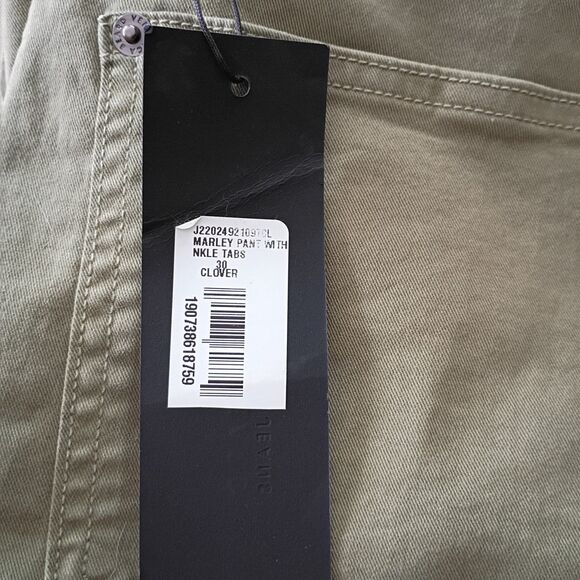 Veronica Beard Marley Clover Green Ankle-Tab Pant 30 Luxury Designer High End - Picture 10 of 13